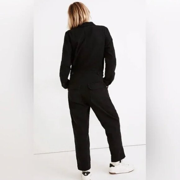 Madewell Signature Overall Jumpsuit in Black - XS - Picture 9 of 10